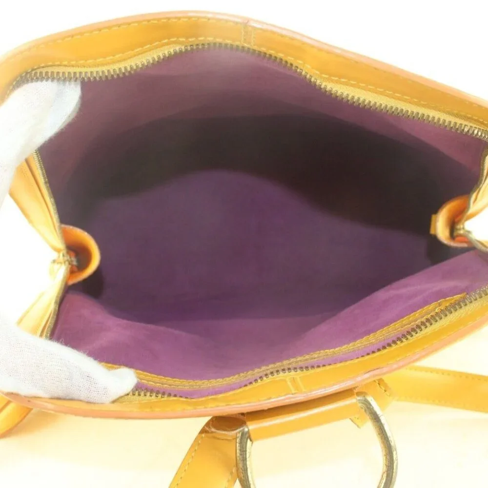 Louis Vuitton Yellow Epi Leather Gobelin Medium Backpack 6LV117K